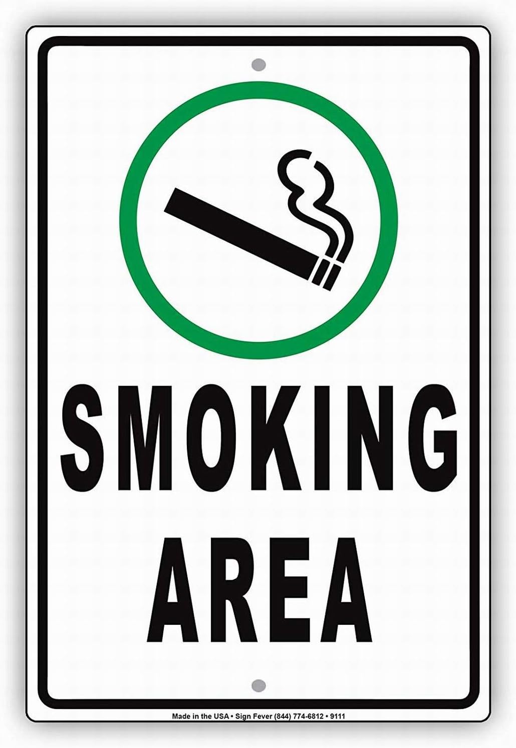 Vaping Store - 안전 표지판 이 지역에서는 흡연 및