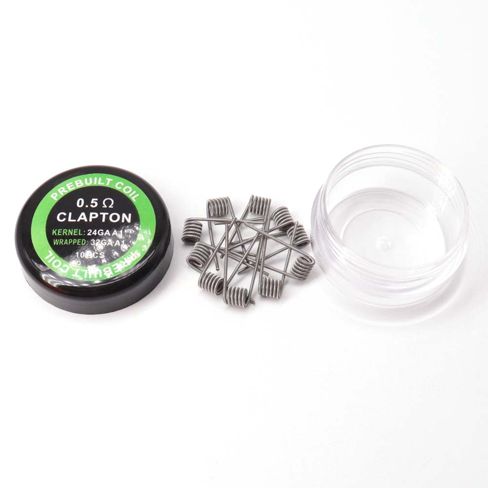 Clapton Wire Pre Built - 10개입 전자 담배 베이프 펜 아토마이저