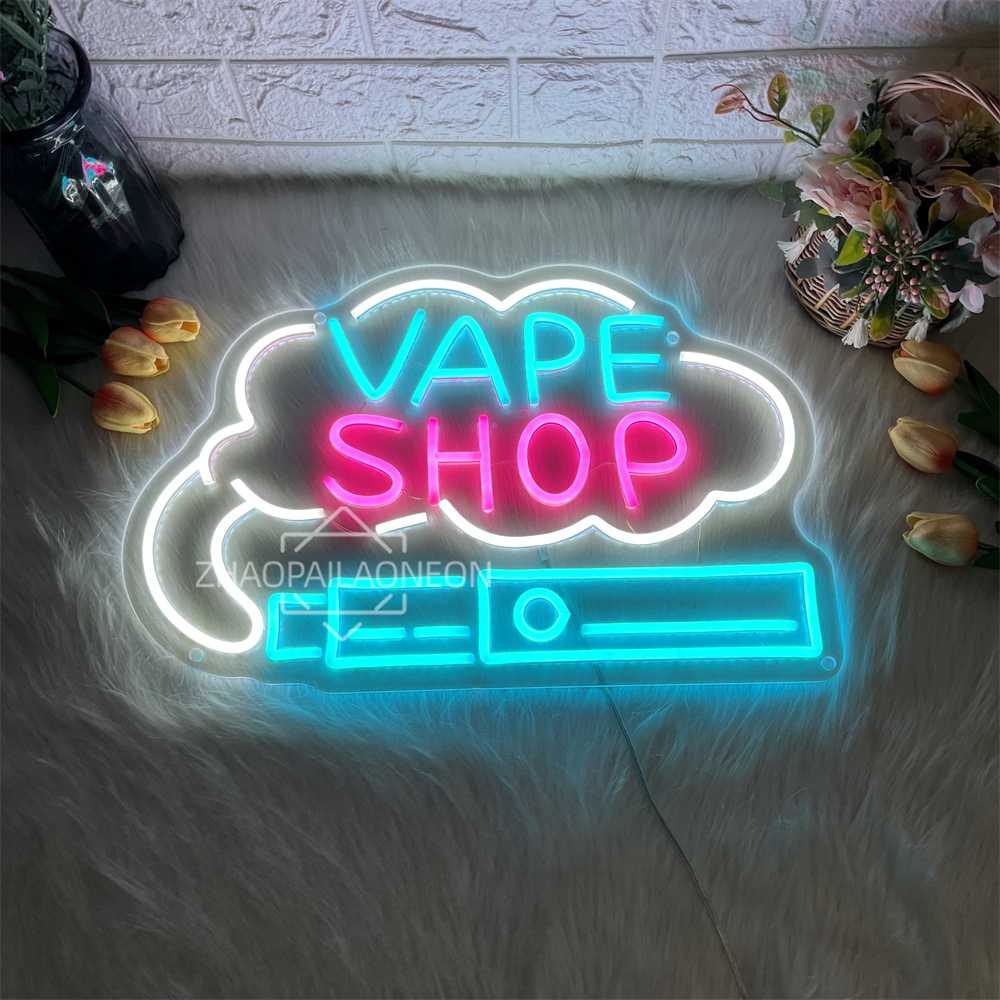 VAPE SHOP 네온사인 벽 장식 파티 바 장식 LE - Vaping Shop 리뷰 및 가격
