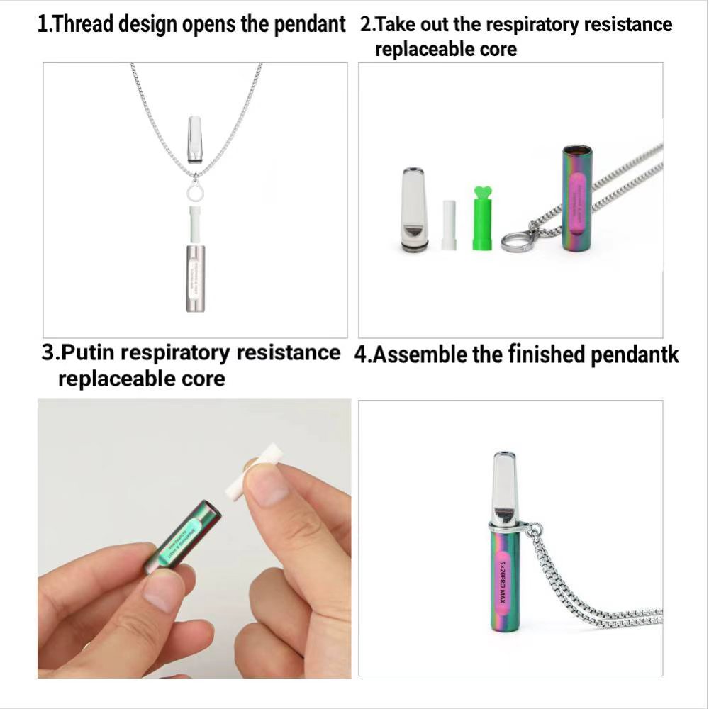 5X20PRO MAX 불안 완화 호흡 목걸이, 명상용  - Vaping Goods 리뷰 및 가격