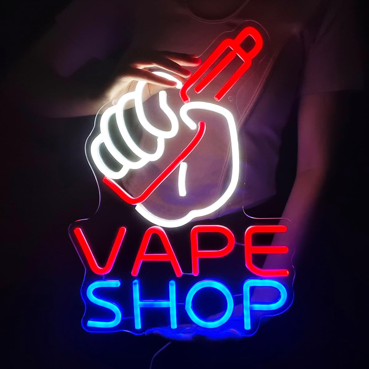 VAPE Shop 연기 가게를위한 네온 사인 LED 조 - Vaping Store 리뷰 및 가격