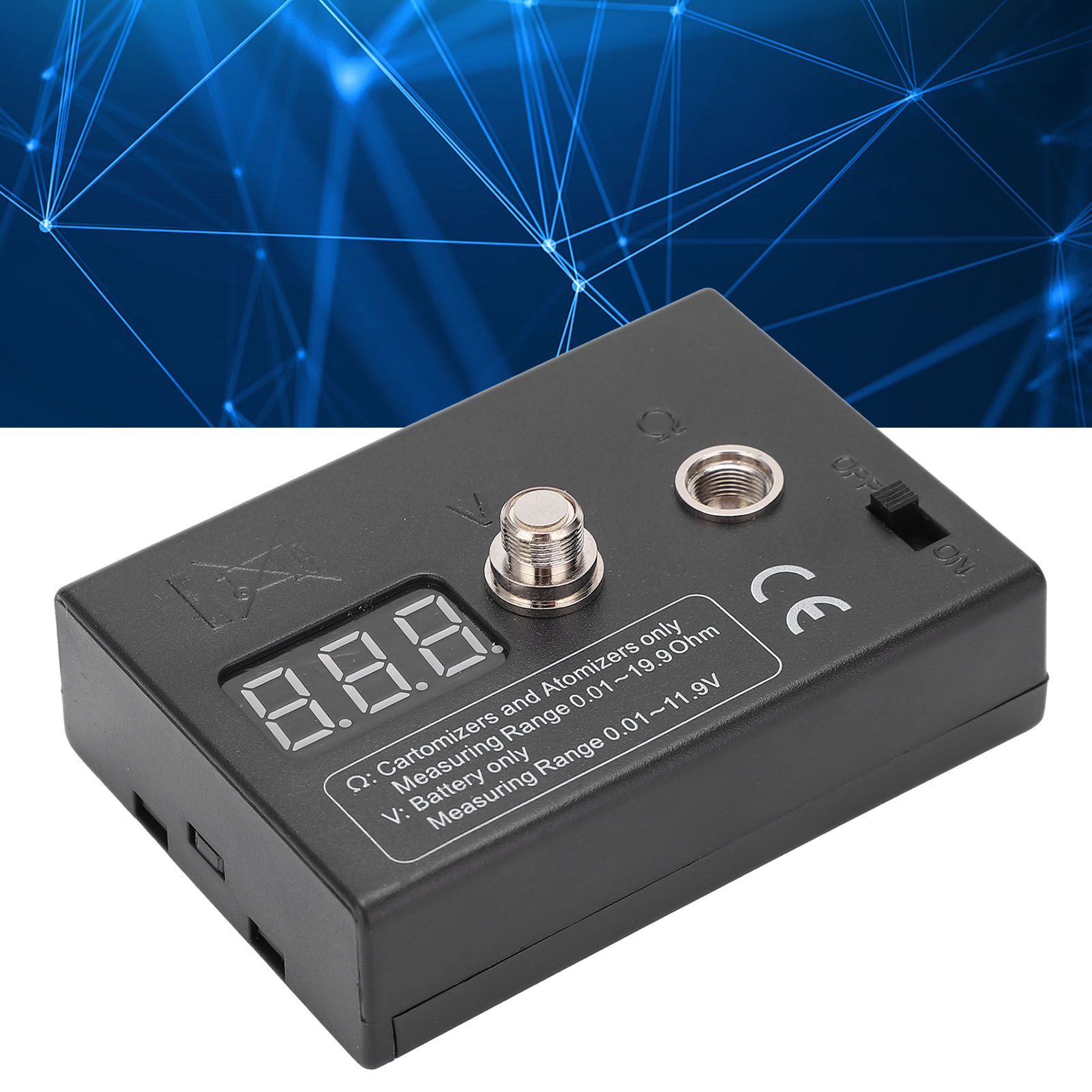 저항 OHM 미터 측정 리더 코일 테스터 와이어 DIY - Ohm Meter Reader 리뷰 및 가격